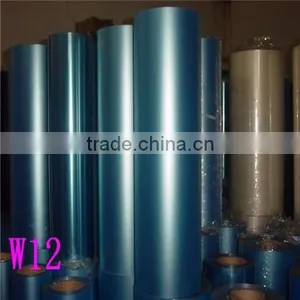 12 Micron Blue Pet Film for Laminated Glass/ PET Heat Sealing Film for Packing/Transparent PET Self Adhesive FILM thumbnail-4