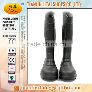 Industrial Anti-Static Safety Rain Boots Anti-Slip PVC Safety Boots thumbnail-2