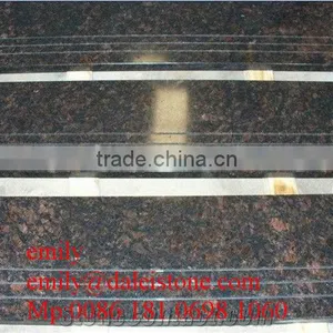Polished Tan Brown Granite Stair thumbnail-1