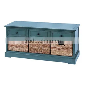 Modern Beautiful Exquisite Wicker Shoe Cabinets thumbnail-1