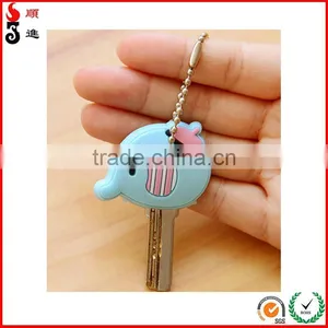 Factory Directly Good Quality OEM Custom Rubber Keychain thumbnail-1