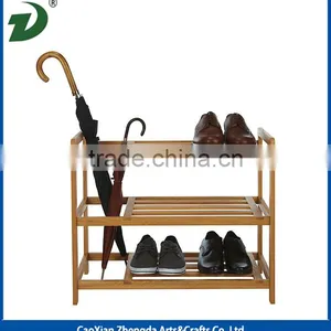 Top Quality Bamboo Shoe Rack,shoe Shelf thumbnail-5