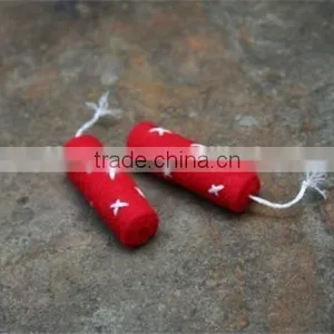 2017 FIRECRACKERS Set of Two Felt Firecracker Hair Clips in China thumbnail-1