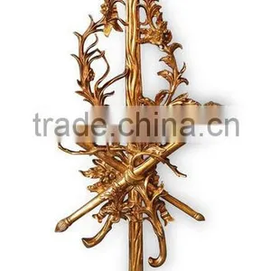 FA-009P-01 Antique Gold Plaque for Home Decor thumbnail-1
