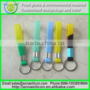 2015 3D Soft Pvc Keychain Wholesale Silicone Keychain With Embossed Logo thumbnail-1