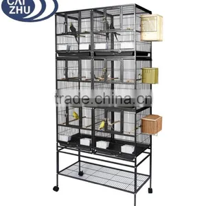 PARROT BIRD FINCH CANARY AVIARY WIRE BREEDING CAGE thumbnail-3
