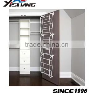 36 Pairs Metal Over the Door Shoe Rack thumbnail-3
