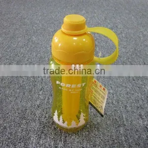 600ml PC Sports Water Bottle With Ice Sticker thumbnail-1