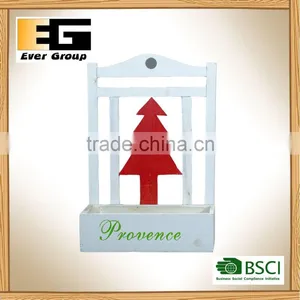 Square Wooden Planter Box, Garden Decor, Restaurant and Wedding Decorations Flowerpot thumbnail-1