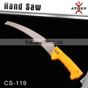 New Garden Pruning Saw - Yellow Handle - Stainless Steel Blade Tools Saw thumbnail-1
