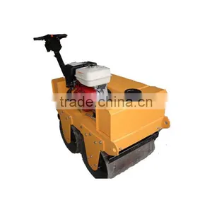 Double Drum Walk Behind Vibratory Road Roller With Good Quality thumbnail-3