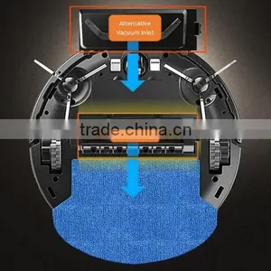 CE,RoHS,EMC,CB,UL Certification and Robot Installation Multifunction Robotic Auto Vacuum Cleaner Water Tank thumbnail-5