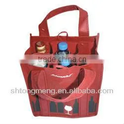 Non Woven Wine Tote Carry Bag thumbnail-1