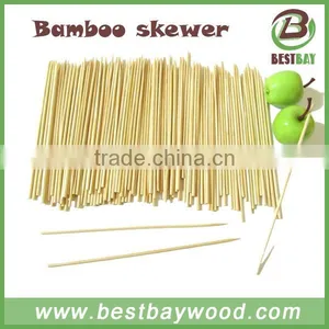 Kabob Skewer Bamboo Barbecue Skewer Dia3.0mm Bamboo Skewer 100pcs per Bag thumbnail-6