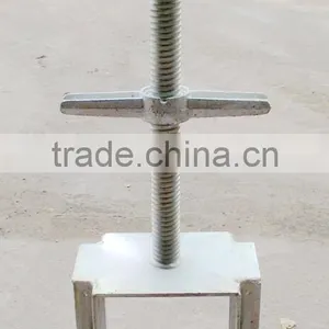 500mm Scaffolding Steel U Head and Fork Head Adjustable Screw Jack thumbnail-2