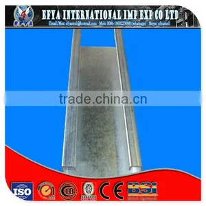 160*70*20*2.5 Cold Bend Galvanized c Beam thumbnail-1