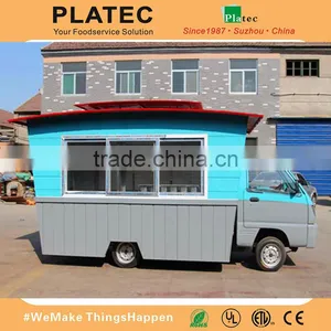 2015 Hot Selling Mobile Fast Food Truck for Sale With Lowest Price, Driven by Electricity thumbnail-2