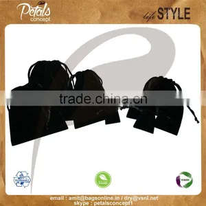 Velvet Drawstring Gift Pouch thumbnail-1
