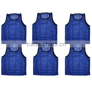 Mesh Fabric Sportswear Manufacturer Men / Women Multiple Colors Scrimmage Training Vests In Bulk thumbnail-4
