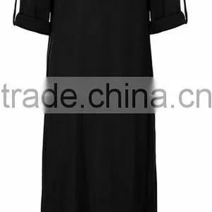 2016 Fashion Spring Autumn Muslim Long Sleeve Maxi Dress thumbnail-3