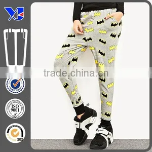 Autumn Bat Printing Leisure Fashion Sport Haren Pants thumbnail-2
