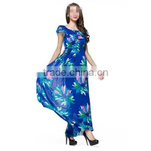 New Womens Casual Infinity Variable Chiffon Long Maxi Dress thumbnail-3
