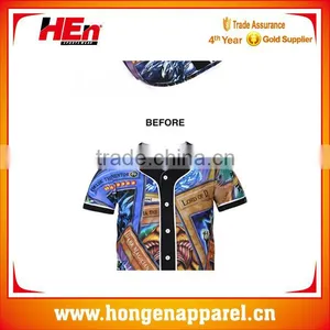 Sublimation Baseall Uniforms High Quality Cheap Price thumbnail-6