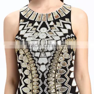 2017 Bodycon Woman Vintage New Fashion Lady Dress thumbnail-2