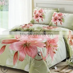 High Quality Home 100%cotton Digital Printed Bed Sheet thumbnail-4