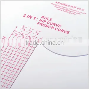 Kearing Flexible Plastic French Curve for Clothing Making # 6503 thumbnail-3