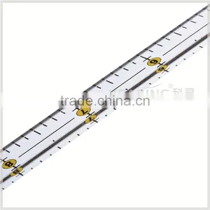 2017 China 12"*0.5" Straight Rigid Plastic Inch Patchwork Ruler for Fashion Design#KPR12005 thumbnail-1