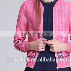 Latest Korean Style Classic Fashion Embroidered Casual Jacket Customized thumbnail-5
