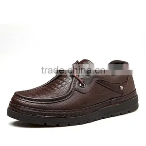 China Brand Formal Business Men's Shoes Casual Fashion Sample for Male, Men Casual Shoes With Top Layer Leather Made in Jinjiang thumbnail-1