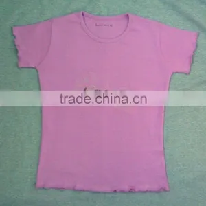 Cotton Kids Girls Pink T-Shirt thumbnail-1