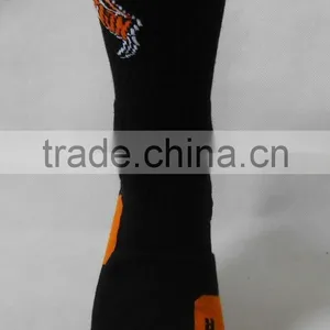 Custom OEM Whole Sale Black Elite Basketball Socks thumbnail-3