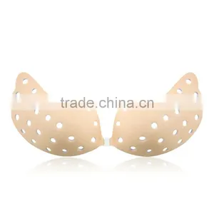2015 High Quality Ladies Sexy Self-Adhesive Nude Silicon Bra thumbnail-3