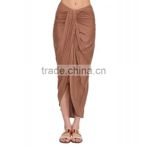 MGOO 2016 Fashion Design Women Magic Dancing Wrap Skirts Long Maxi Pleated Skrits For Ladies 15146B206 thumbnail-4