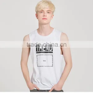 Men's Trend Printed Fitness Tank Tops Wholesale thumbnail-1