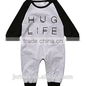 100% Cotton Custom Design Print Baby Clothing Onesie thumbnail-3