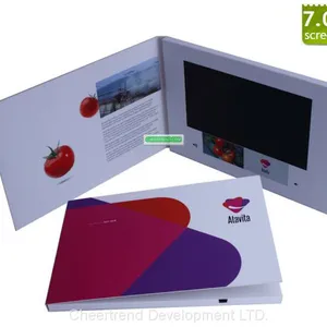 Florida House Customized 7'' TFT LCD Video Brochure for Business Video Card thumbnail-5