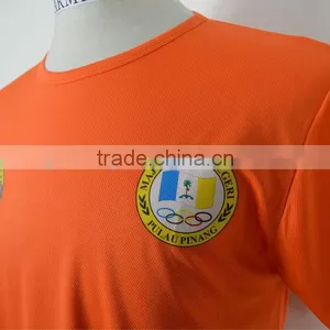 100 Polyester Dri Fit Men's Sports T-shirts Custom Round Neck Dri Fit t Shirt thumbnail-2