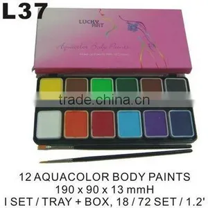 L37 12 AQUACOLOR BODY PAINTS thumbnail-1