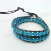 2 Circles Handmade Turquoise Chan Luu Bracelet Wholesale From China Beads Factory thumbnail-1