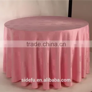 Manufacturer Wholesale Round Hotel Banquet Table Cloth thumbnail-1
