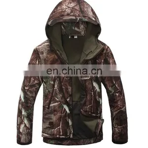 Forest Camo Jacket, Waterproof Softshell Hunting Jacket, Breathable Fish Jacket thumbnail-2