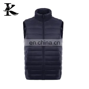 Packable Ultralight Sleeveless Coats Men Winter Feather Down Vest Jacket thumbnail-4