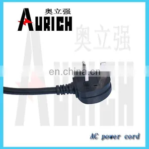 3 Pin Adaptor Plug Solid Style Electrical Plug H05vv-f Power Cord for Hair Straightener thumbnail-5