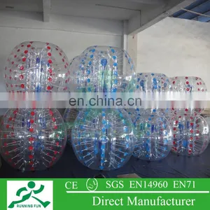 Hot!!! PVC/TPU Colorful Soccer Ball Suit,body Inflation Ball Suit,loopyball thumbnail-1