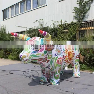 Colorful Inflatable Bull Costumes Adults for Spanish Bullfight Sam yu 9601 thumbnail-1