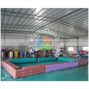 2017 Aier Hot Sale Outdoor Inflatable Football Table/Snooker Ball Game/Snooker Footabll Field thumbnail-2